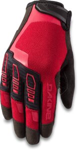 dakine youth cross-x glove - deep red, medium