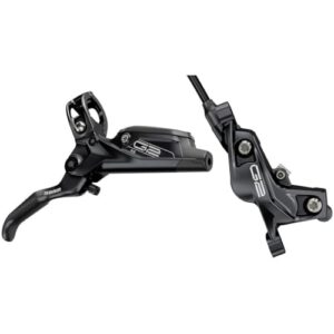 sram g2 rs disc brake and lever - rear, hydraulic, post mount, diffusion black anodized, a2