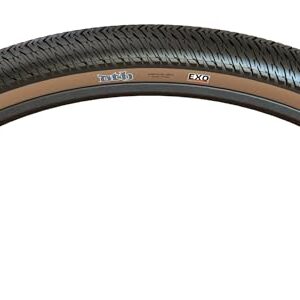 Maxxis DTH Bicycle Tyre with Folding Bead 26x2.30 EXO/Tan Wall