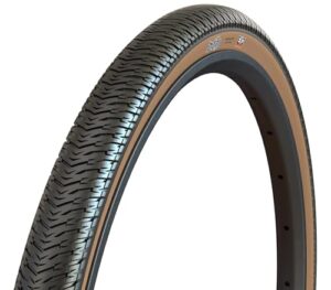 maxxis dth bicycle tyre with folding bead 26x2.30 exo/tan wall