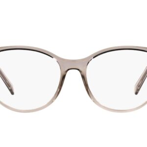 A|X ARMANI EXCHANGE Women's Ax3078 Cat Eye Prescription Eyewear Frames, Tundra/Demo Lens, 53 mm