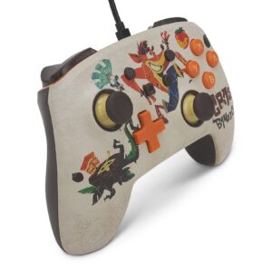 PowerA Enhanced Wired Controller for Nintendo Switch - Quantum Crash