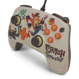 PowerA Enhanced Wired Controller for Nintendo Switch - Quantum Crash