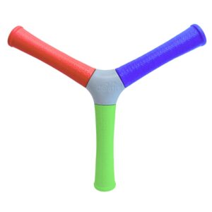 hecostix - red green blue - premium hand eye coordination & reaction speed training tool improve sports performance, exercise, and fun for all ages