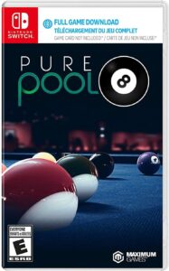 pure pool (nsw) (game download code in box) - nintendo switch