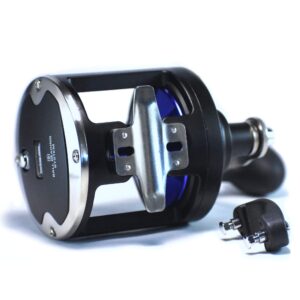 EatMyTackle Extractor - Lever Drag Conventional Reel, 30lb. Drag, 3.4:1 Ratio