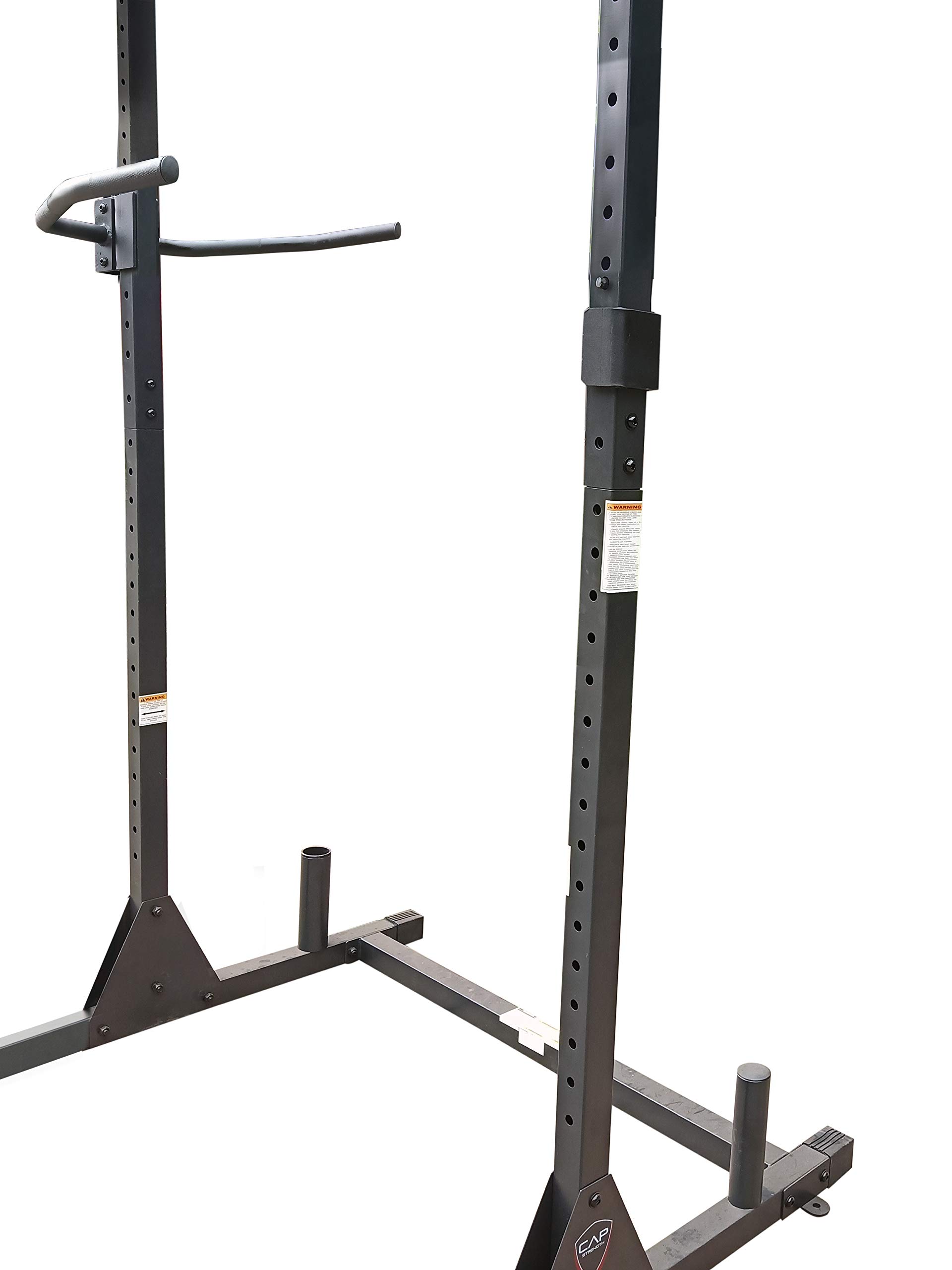 CAP Barbell Dip Station Attachment for FM-CS7000F/FM-905Q Series Power Rack Exercise Stand, black (FM-DIP)