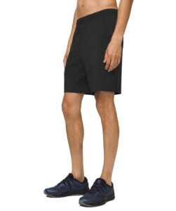 lululemon athletica mens pace breaker short linerless (black, s)