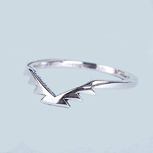 Turquoise Skies TSKIES Skyweaver: Stacker Ring Set (sterling-silver, 9)