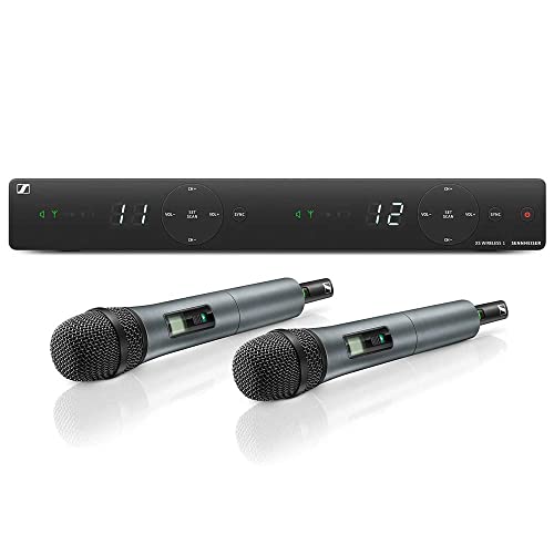 Sennheiser XSW 1-825 Dual-Vocal Set with Two 825 Handheld Microphones | A: 548 to 572 MHz