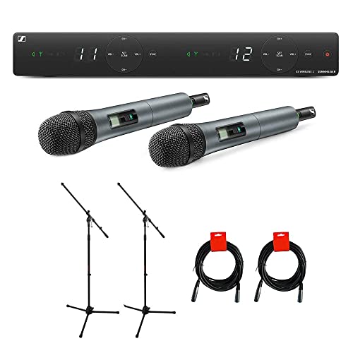 Sennheiser XSW 1-825 Dual-Vocal Set with Two 825 Handheld Microphones | A: 548 to 572 MHz