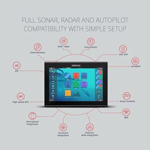 Simrad GO9 XSE - 9-inch Chartplotter with Active Imaging 3-in-1 Transducer, C-MAP DISCOVER Chart Card