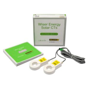 square d - wiserctpv energy monitor solar add-on, white