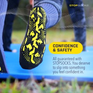 STOPSOCKS Athletic Non Slip Non Skid Socks with Grippers for Women, Men, Yoga, Barre, Pilates, Gym, Sport, and Hospital