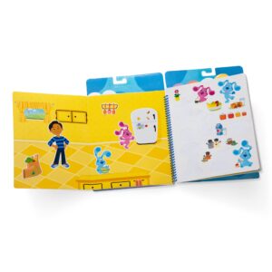 Melissa & Doug Blue's Clues & You! Restickable Stickers Pad - Places Blue Loves