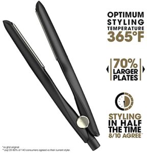 ghd Max Styler ― 2" Flat Iron Hair Straightener, Professional Wide Ceramic Plates Hair Styling Tool for Long, Thick, and Curly Hair ― Black