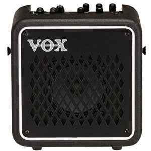 Vox Mini Go 3 Portable Modeling Amplifier Bundle with Instrument Cable, Picks, and Austin Bazaar Polishing Cloth