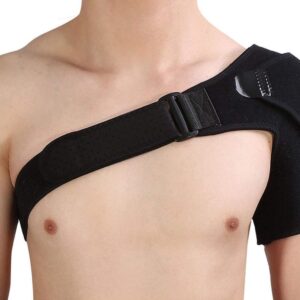 EXCEART Adjustable Shoulder Shield Shoulder Wrap Brace Shoulder Guard Brace Arm Immobilizer Sleeve Athletic Supporters for Men Shoulder Protection Brace Man SNR Supplies Cuff