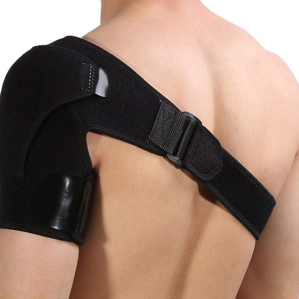 EXCEART Adjustable Shoulder Shield Shoulder Wrap Brace Shoulder Guard Brace Arm Immobilizer Sleeve Athletic Supporters for Men Shoulder Protection Brace Man SNR Supplies Cuff