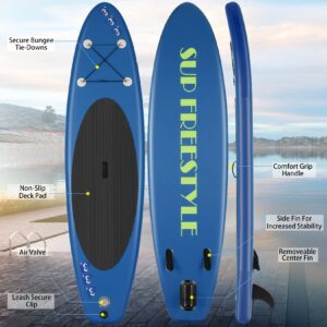 ANCHEER Stand Up Paddle Board (Navy Blue)