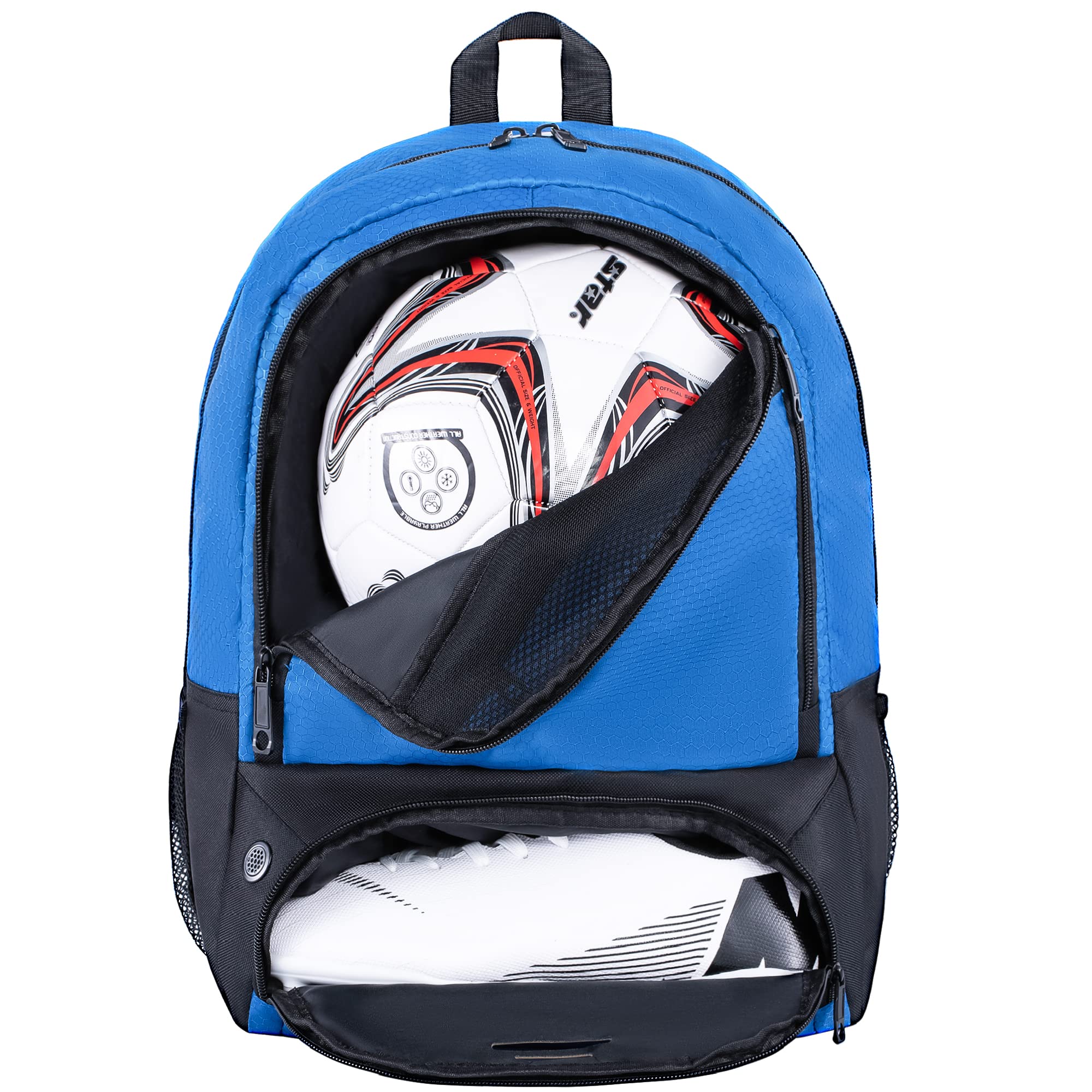 Himal Outdoors Soccer Bag-Backpack for Soccer,Backpack for Football & Volleyball & Handball,Sports Bag with Separate Cleat and Ball Holder