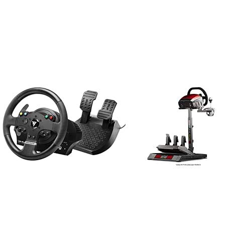 Thrustmaster TMX Force Feedback Racing Wheel (XBOX Series X/S, XOne & Windows) with Next Level Racing Wheel Stand Lite (NLR-S007)