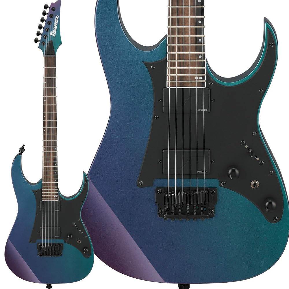 Ibanez RG631ALF RG Axion Label Electric Guitar, Blue Chameleon