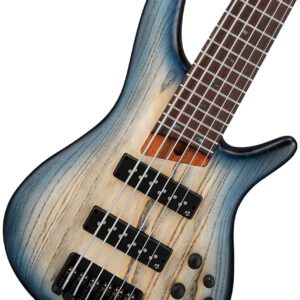 Ibanez Standard SR606E Bass Guitar - Cosmic Blue Starburst Flat