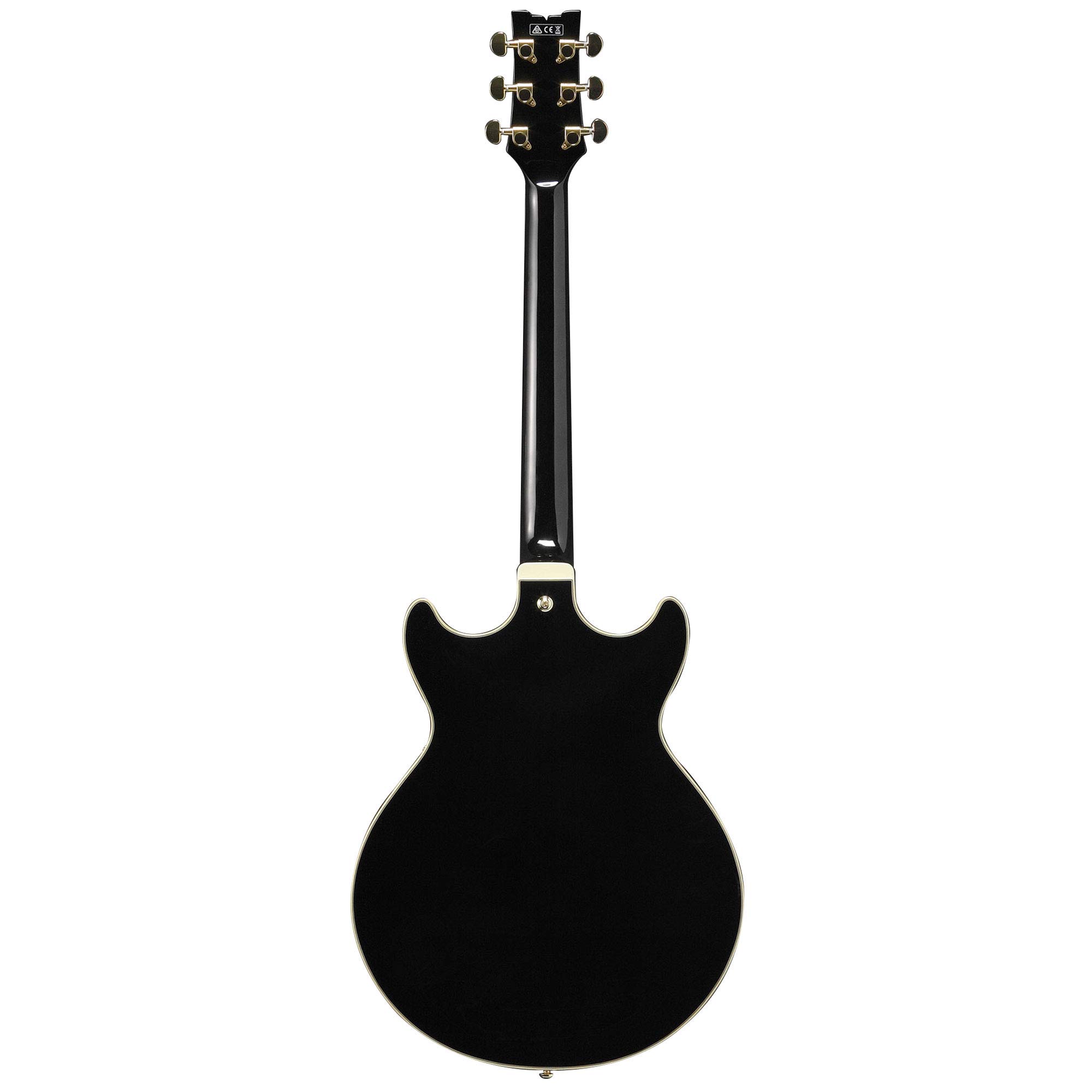 Ibanez AMH90 AM Artcore Expressionist Semi-Hollowbody Electric Guitar, Black