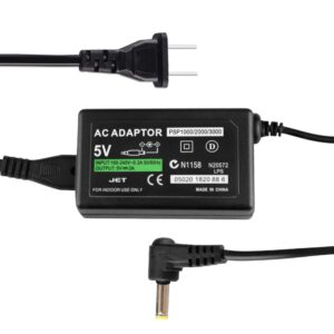 PSP Charger, AC Adapter Wall Charger Compatible with Sony PSP-110 PSP-1001 PSP 1000 / PSP Slim & Lite 2000 / PSP 3000 Replacement