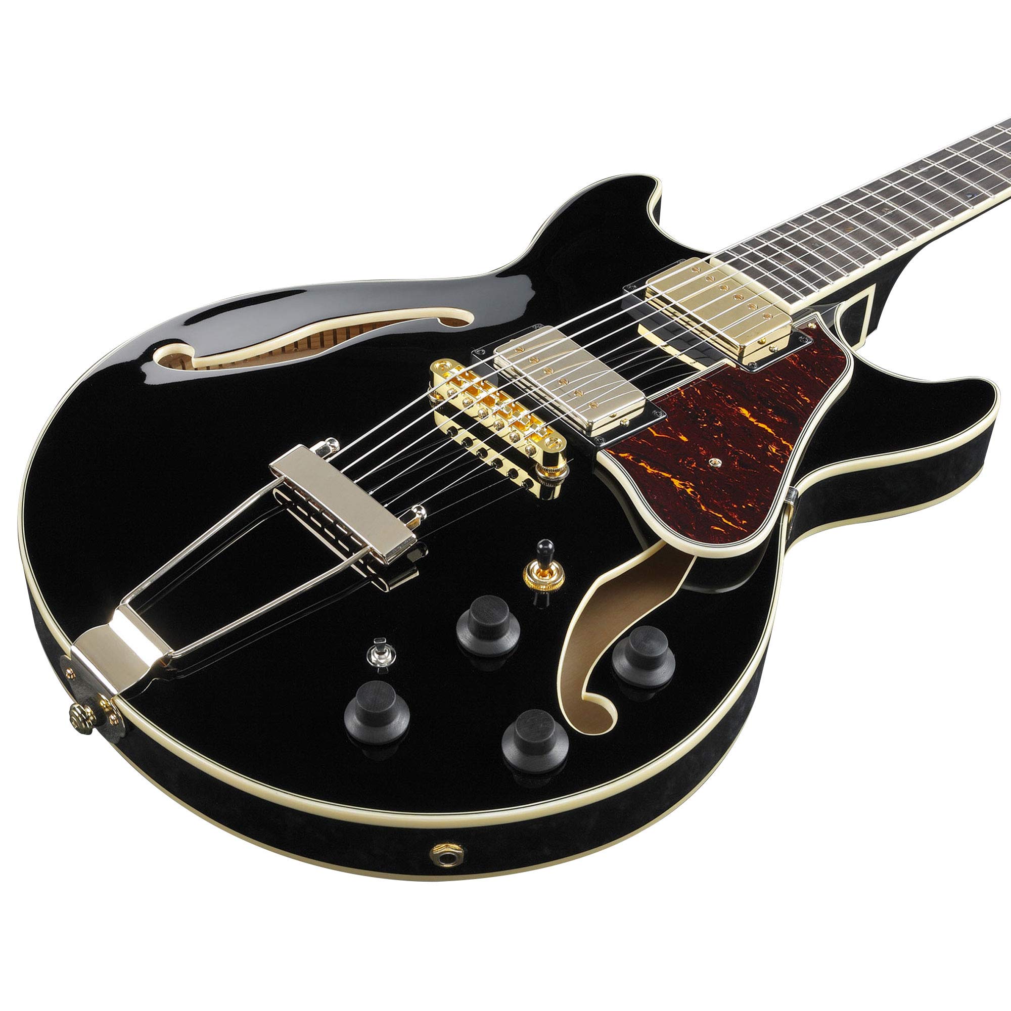 Ibanez AMH90 AM Artcore Expressionist Semi-Hollowbody Electric Guitar, Black