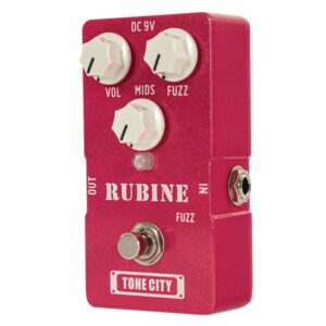 Tone City Rubine Fuzz Guitar Effect Pedal