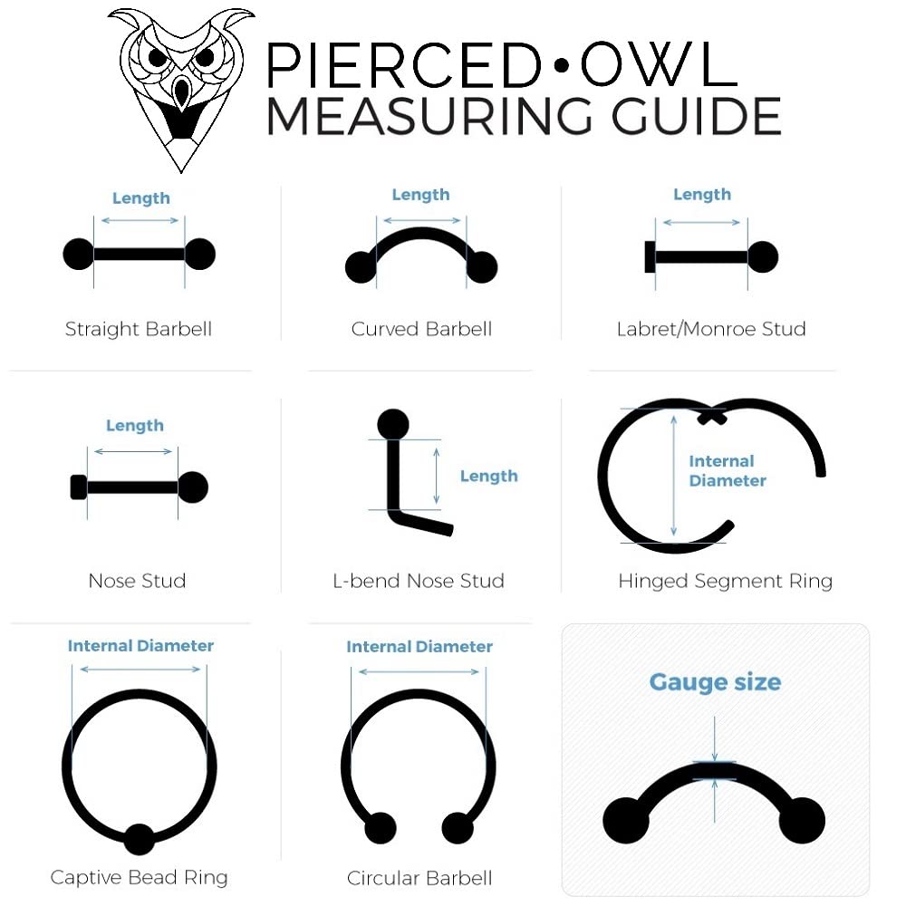 Pierced Owl 16G Implant Grade Titanium Rectangular Baguette CZ Crystal Lined Hoop Cartilage Helix Daith Rook Conch Hinged Segment Ring (Silver Tone, Diameter: 10mm)