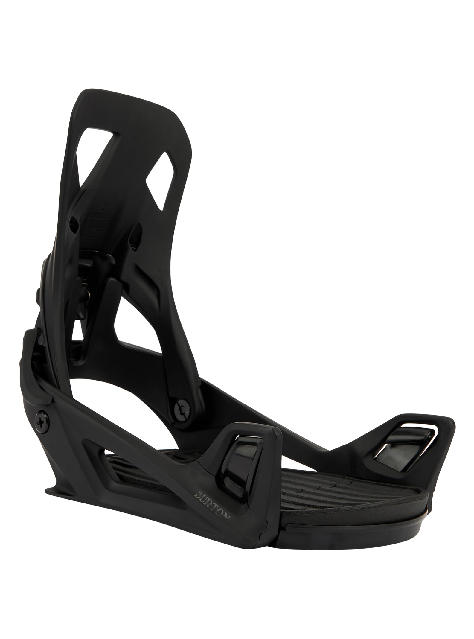 Burton Men's Step On Re:Flex Snowboard Bindings, Black, L