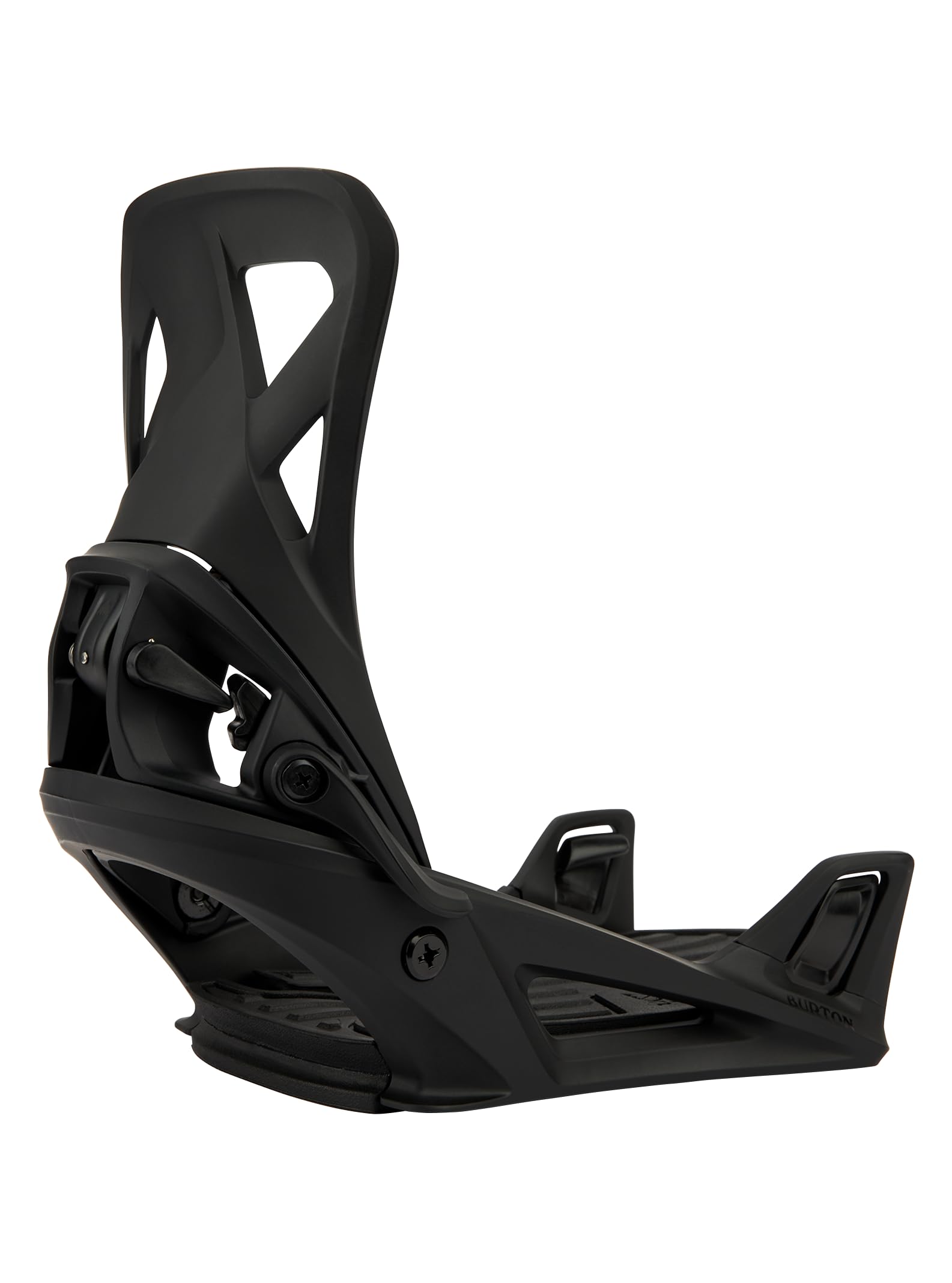 Burton Men's Step On Re:Flex Snowboard Bindings, Black, L