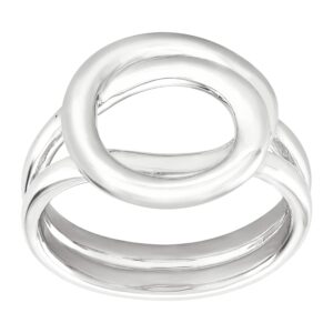 Silpada 'Karma Swirl' Ring in Sterling Silver, Size 8, Size 8