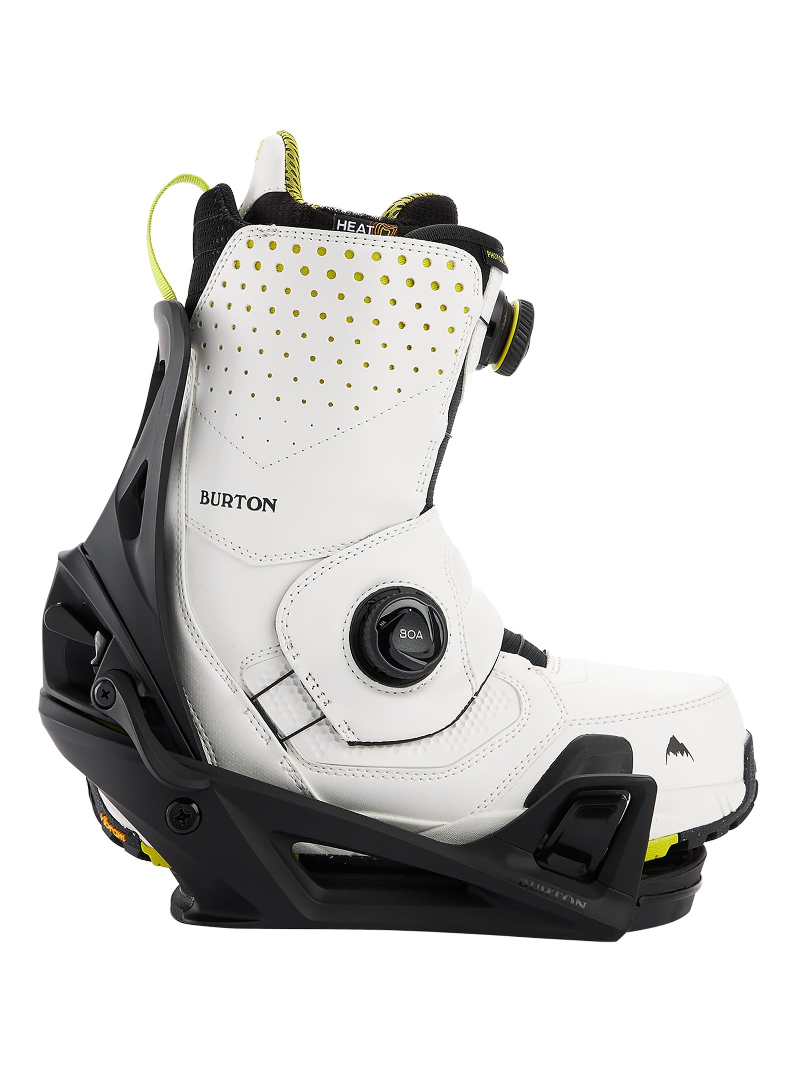 Burton Men's Step On Re:Flex Snowboard Bindings, Black, L