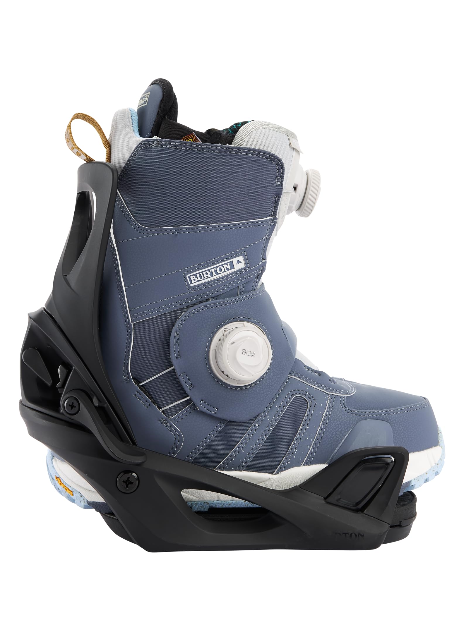 Burton Womens' Step On Re:Flex Snowboard Bindings (Black, Large (9-11))