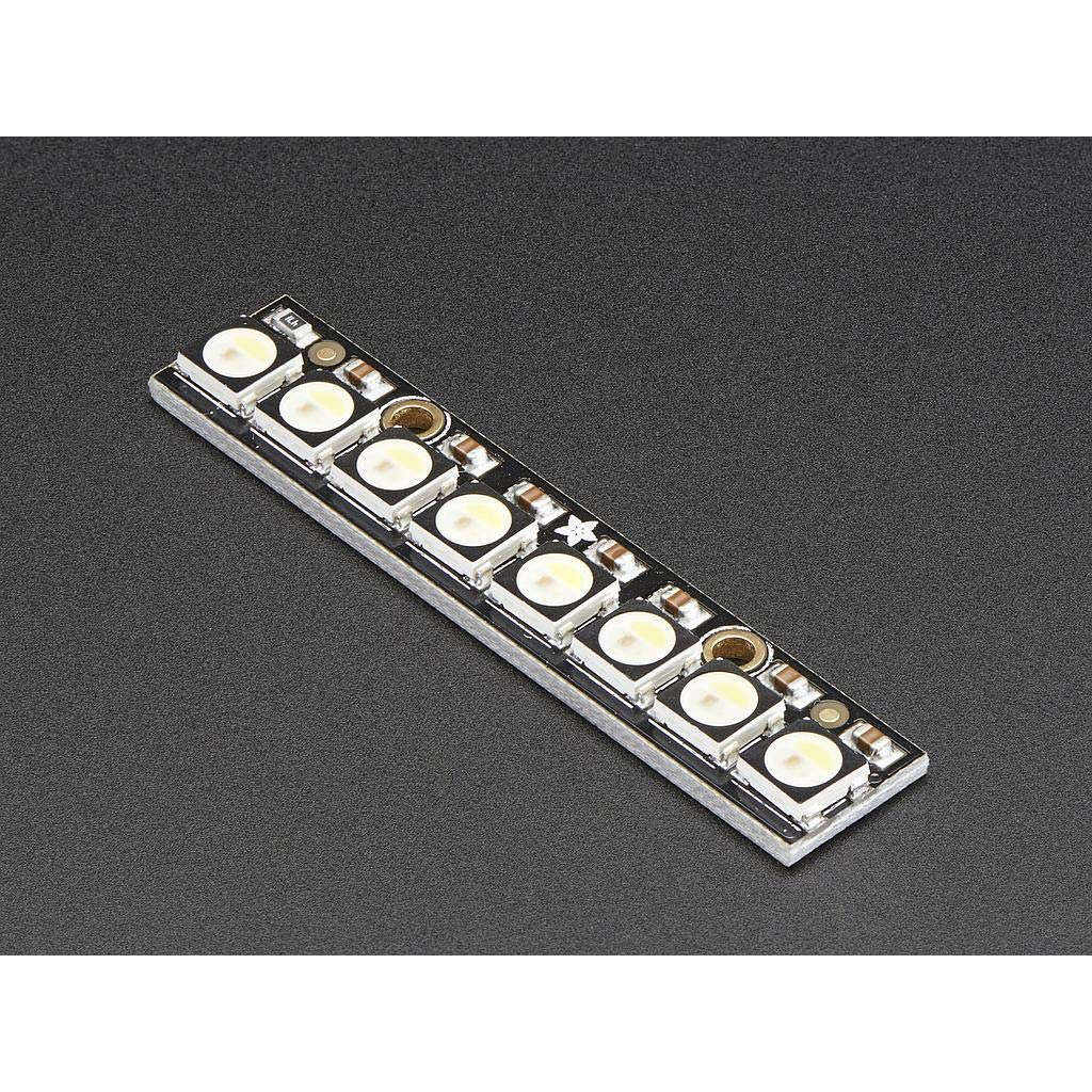 Adafruit Industries NeoPixel Stick - 8 x 5050 RGBW LEDs - Cool White - ~6000K