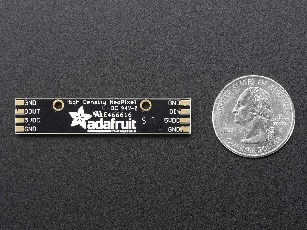 Adafruit Industries NeoPixel Stick - 8 x 5050 RGBW LEDs - Cool White - ~6000K