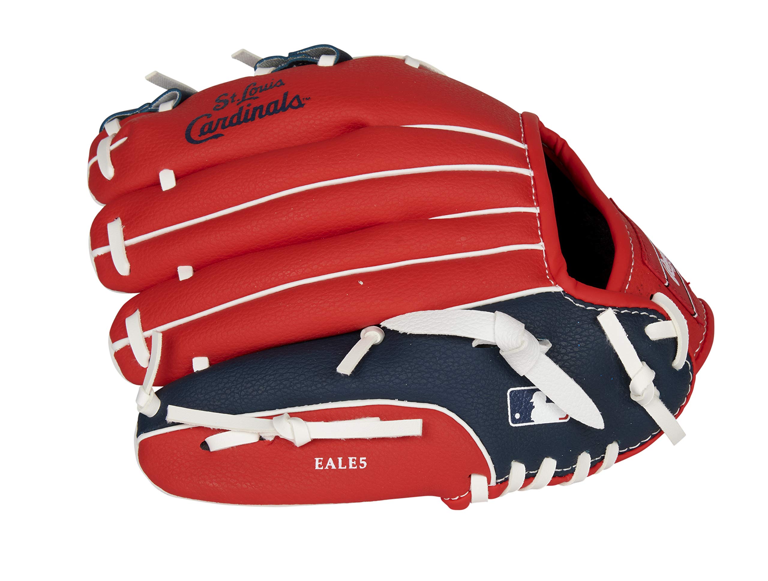 Rawlings MLB Team Logo Youth Glove Series, St. Louis Cardinals, Navy, 10"