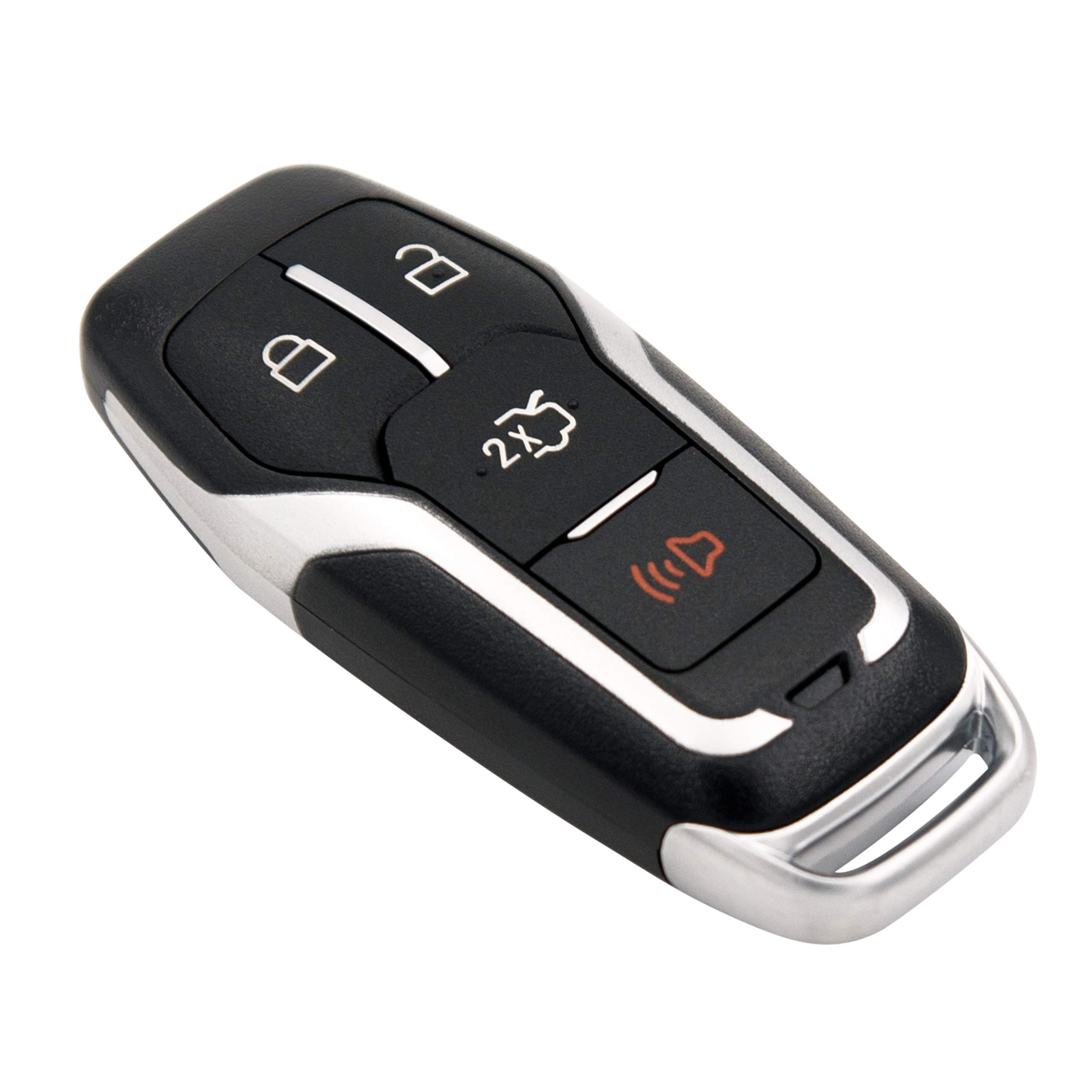 Keyless2Go Replacement for 4 Button Smart Key for Proximity Remote for Ford 164-R8109