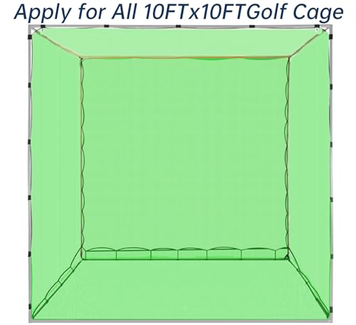 Golf Practice Hitting Nets for Backyard Driving Indoor Use Heavy Duty Practice Golf Driving Nets for Backyard Premium Portable Golf Impact Nets Cages with Frame and Net for Men