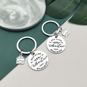 Vadaka for 2024 New Home Keychain Gift Housewarming Gift Realtor Closing Gift for New Homeowners First Home Gift New Neighbor Gift New House Keychain Keyring for New Home Owners