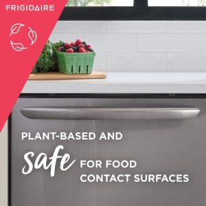 Frigidaire 10FFSSCL02 Ready Clean Stainless Steel Cleaner, 12 Ounces, 2-Pack, 2 Pack, Clear