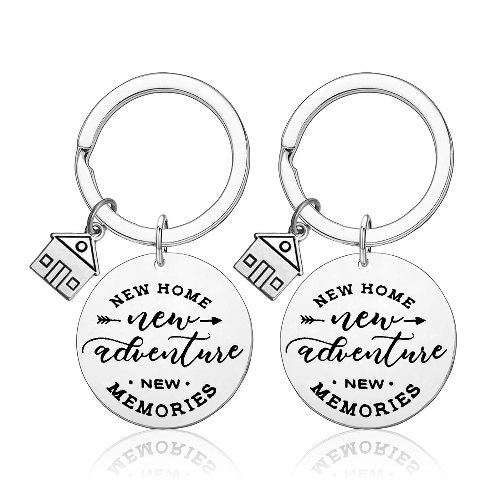 Vadaka for 2024 New Home Keychain Gift Housewarming Gift Realtor Closing Gift for New Homeowners First Home Gift New Neighbor Gift New House Keychain Keyring for New Home Owners