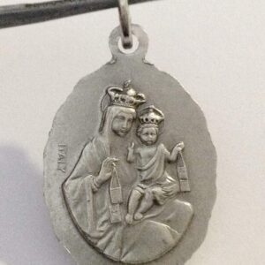 Carmel Scapular Medal (Our Lady of Mount Carmel - Virgin of Carmel) - 100% Made in Italy