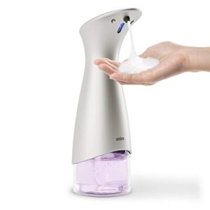 Umbra Otto Foaming Automatic Soap and Sanitizer Dispenser, Nickel