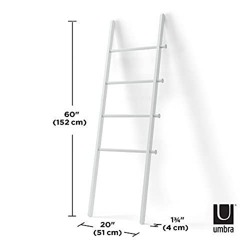 Umbra Leana Ladder, White