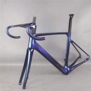 seraph chameleon paint superlight carbon fiber road racing bike bicycle frame